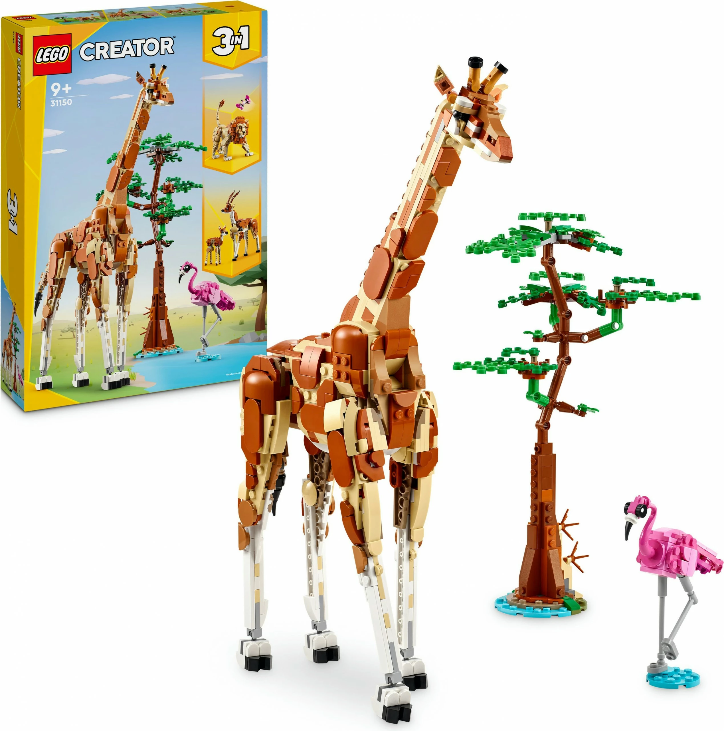 Set za gradnjo LEGO Creator 3in1 31150, 780 kosov, večbarven