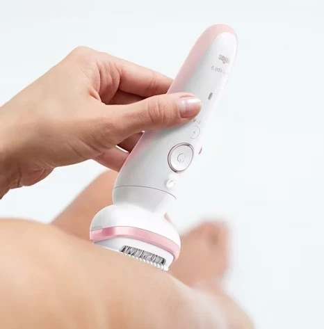 Epilator Braun Silk-épil 9-000, bel-roza