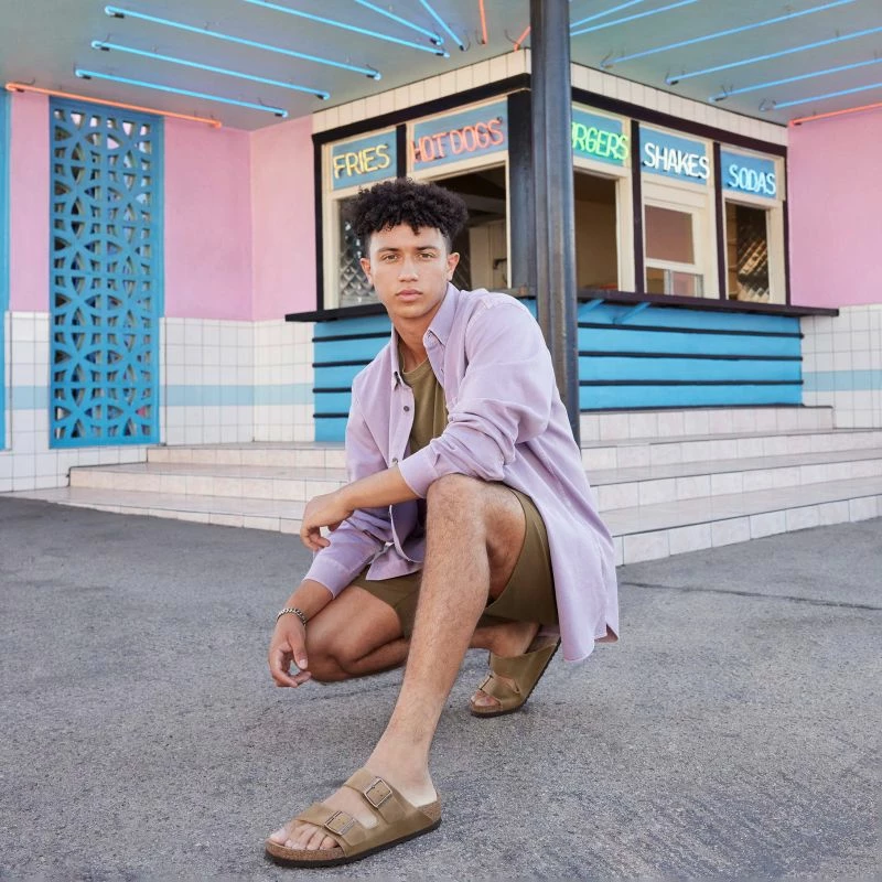 Sandali Birkenstock, rjavi, za ženske/moške