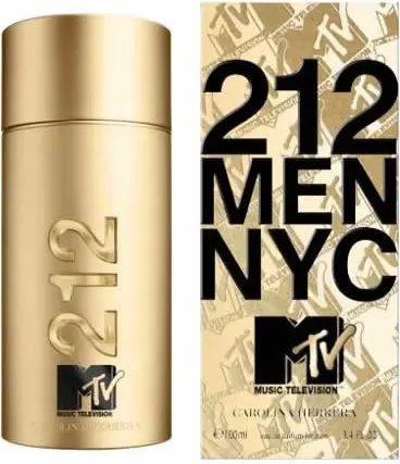Eau de Toilette za moške Carolina Herrera 212 Men MTV Limited Edition, 100 ml