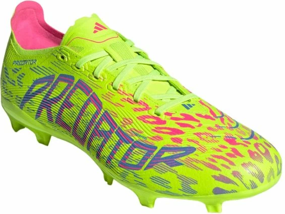 Nogometni škornji adidas Predator League FG/MG, zeleni in rumeni, za moške in otroke