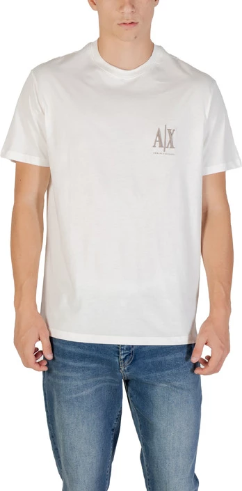 Majica Armani Exchange za moške, bela
