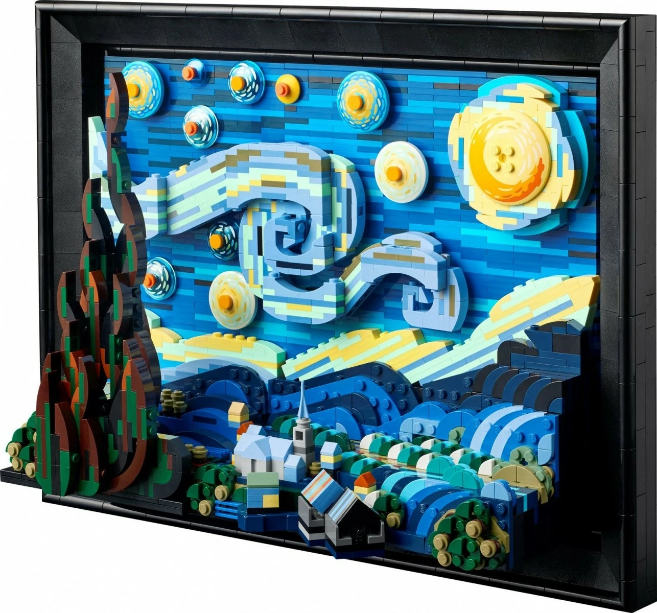 Model tridimenzional „Starry Night“ LEGO Ideas 21333, 2316 delov, za odrasle
