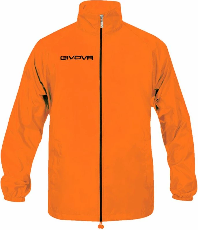 Dežna jakna, Givova, za moške in otroke, oranžna