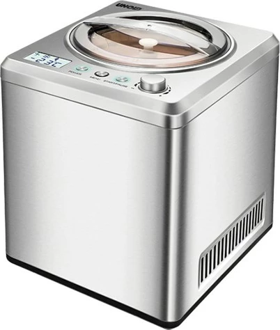 Aparat za sladoled UNOLD 48872, kompresor, 2 L, LCD, inox