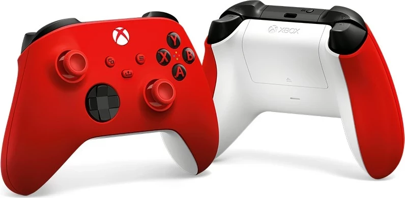 Brezzični igralni kontroler, Microsoft Xbox Wireless Controller QAU-00012, Bluetooth/USB, rdeč