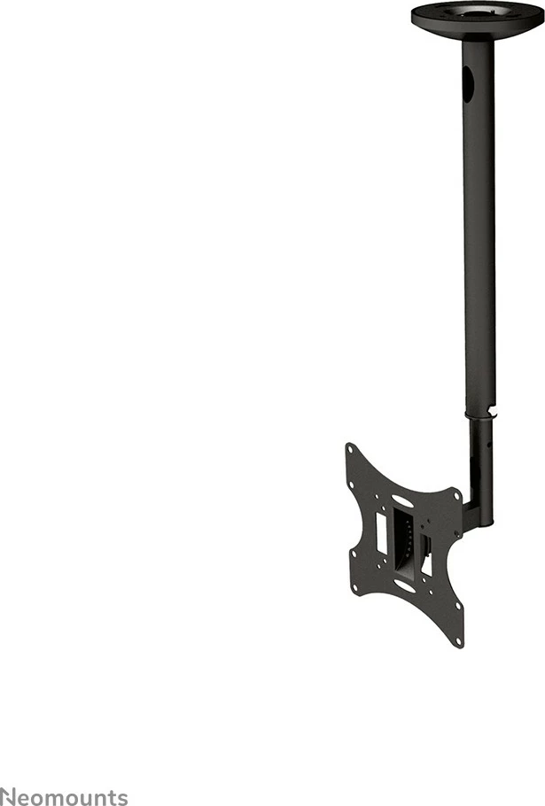Stropni nosilec za monitor/TV Neomounts FPMA-C060BLACK, 10–40 palcev, nastavljiva višina, črn Stropni nosilec za monitor/TV Neomounts FPMA-C060BLACK, 10–40 palcev, nastavljiva višina, črn