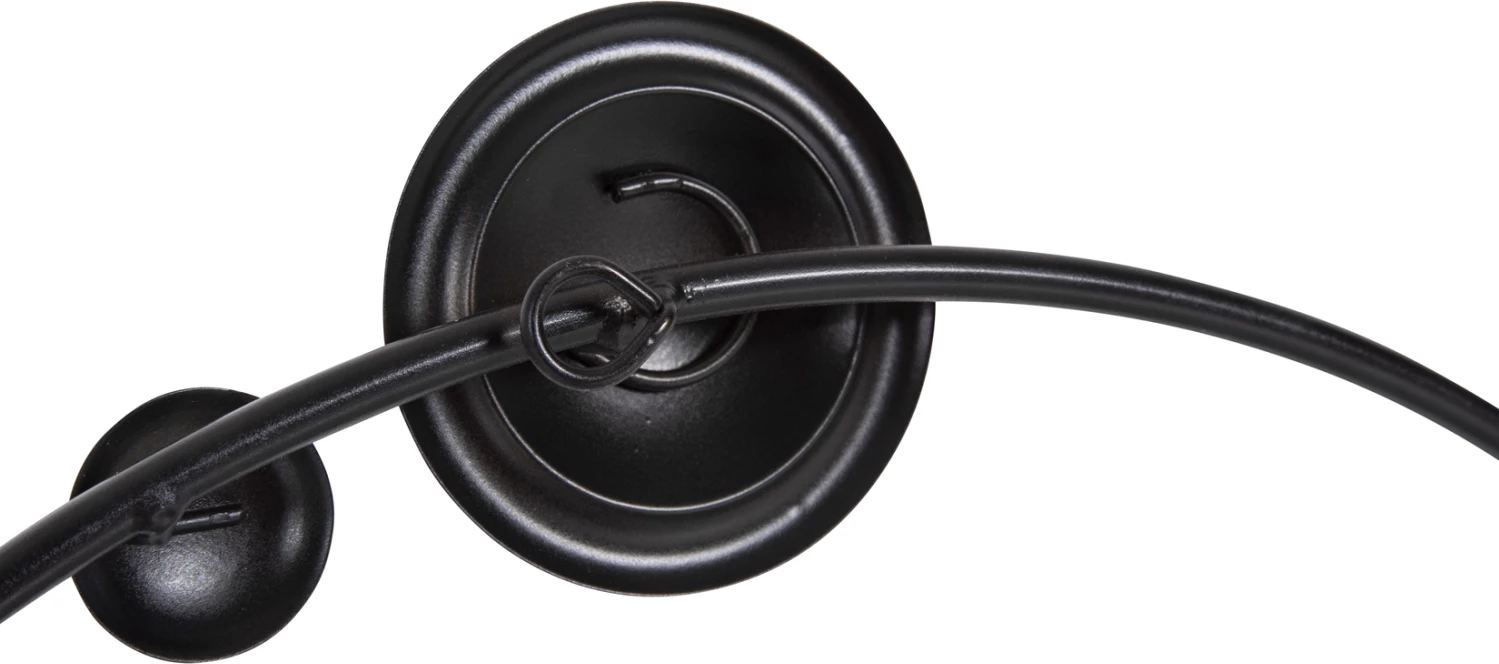 Stenska ura FH4204 kovinska v zlati barvi s črnimi kazalci 50x63 cm