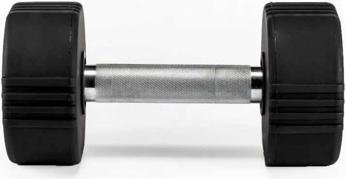 Dumbbell iz TPU za moške in ženske, Body Sculpture, črn