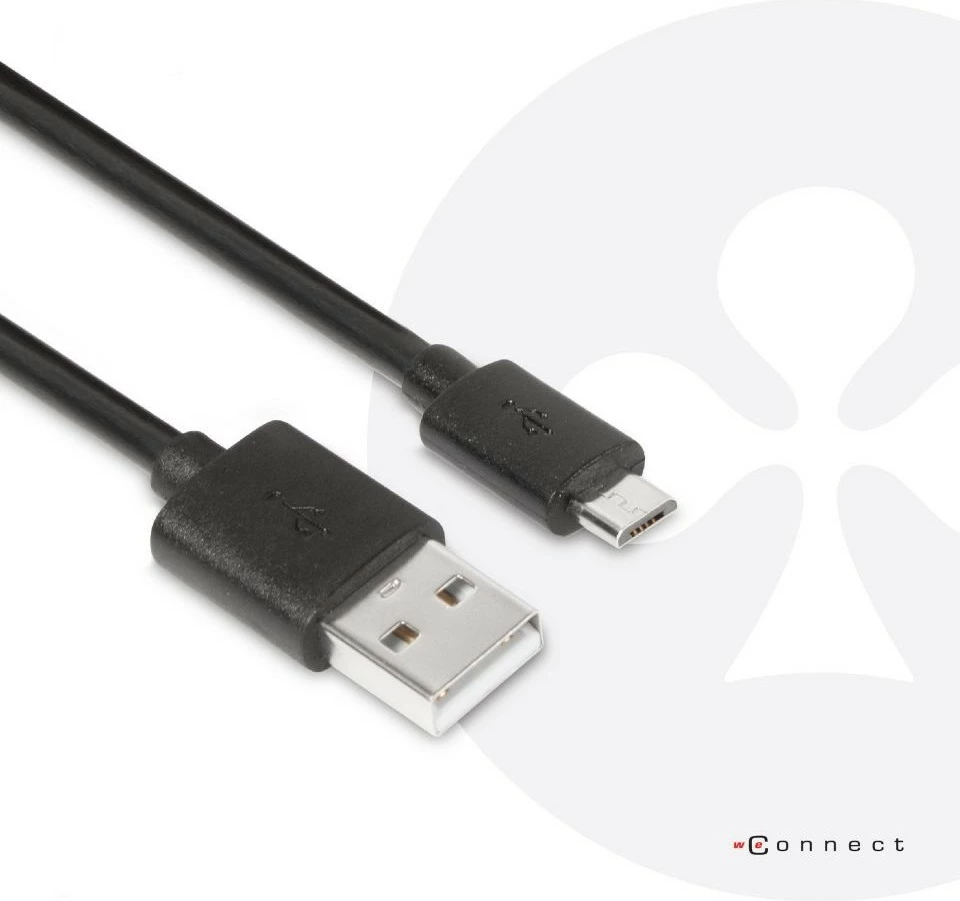 USB kabl 1 m USB A na Micro-USB B, črn Club3D