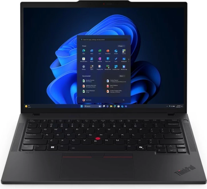 Ultrabook Lenovo ThinkPad T14 Gen 6, Intel Core Ultra 7 255U, 32 GB RAM pomnilnik, 1 TB SSD, 14" WUXGA, Windows 11 Pro, črn