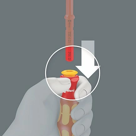 Set orodij, 16 kosov, tekstilni kovček, črn Wera 05006608001