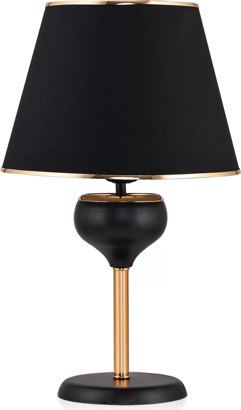 Namizna svetilka FH1, črno-zlata, Φ20x50