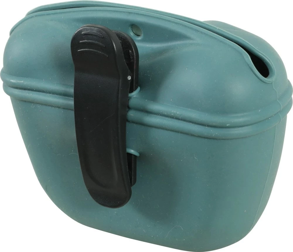 Torba za priboljške za psa, silikon, modra ZOLUX