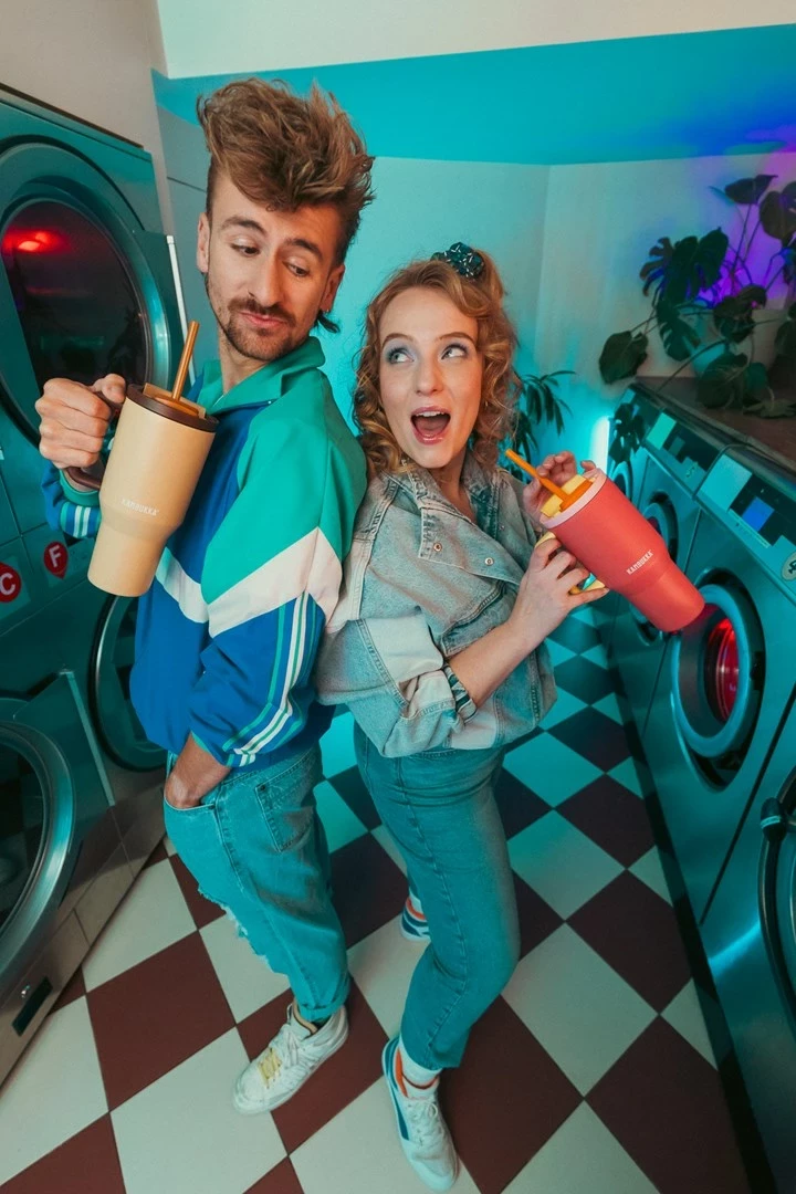 Termos Rio Tumbler 950 ml, Kambukka, oranžen