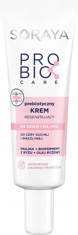 Krema za obraz za ženske Probio Care Prebiotic Regenerating, Soraya, 50 ml