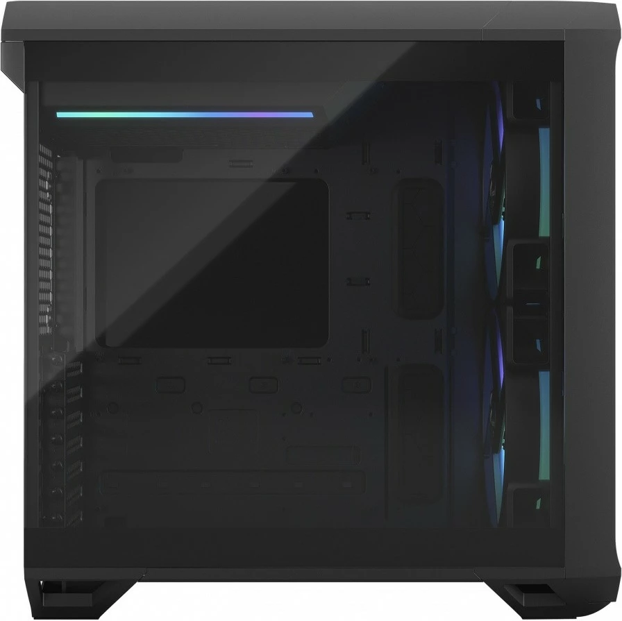 Ohišje Fractal Design Torrent Compact RGB Black TG Light tint, Midi Tower, črno