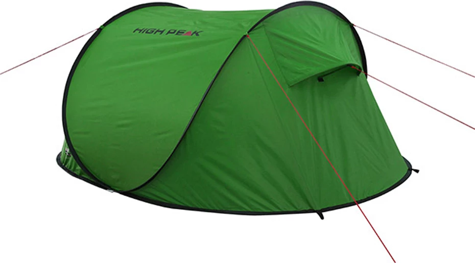 Šotor za 3 osebe High Peak, zelen