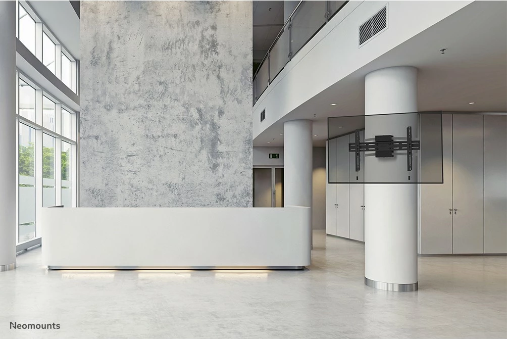 Nosilec za TV na stebriček 40–75 in, Neomounts WL30S-910BL16, fiks, črn Nosilec za TV na stebriček 40–75 in, Neomounts WL30S-910BL16, fiks, črn