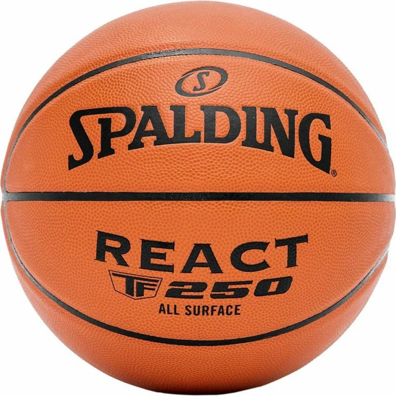 Basketball žoga React TF-250, Spalding, za vse