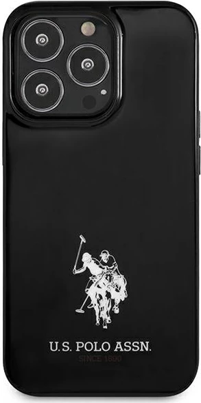 Trdo ohišje za iPhone 13 Pro Max, U.S. Polo Assn. USHCP13XUMHK, TPU, črno