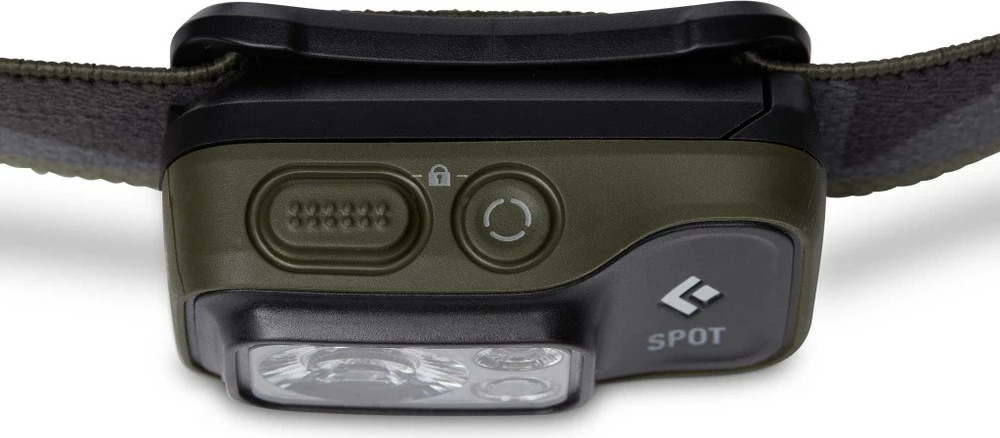Svetilka za glavo Spot 400, Black Diamond, črna/olivna