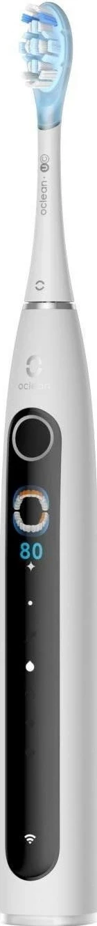 Sonična zobna ščetka Oclean X Pro 20 S, 4 načini, Bluetooth, Wi‑Fi, bela