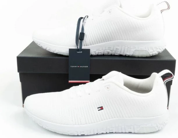 Kopalne čevlje za moške Tommy Hilfiger, bele