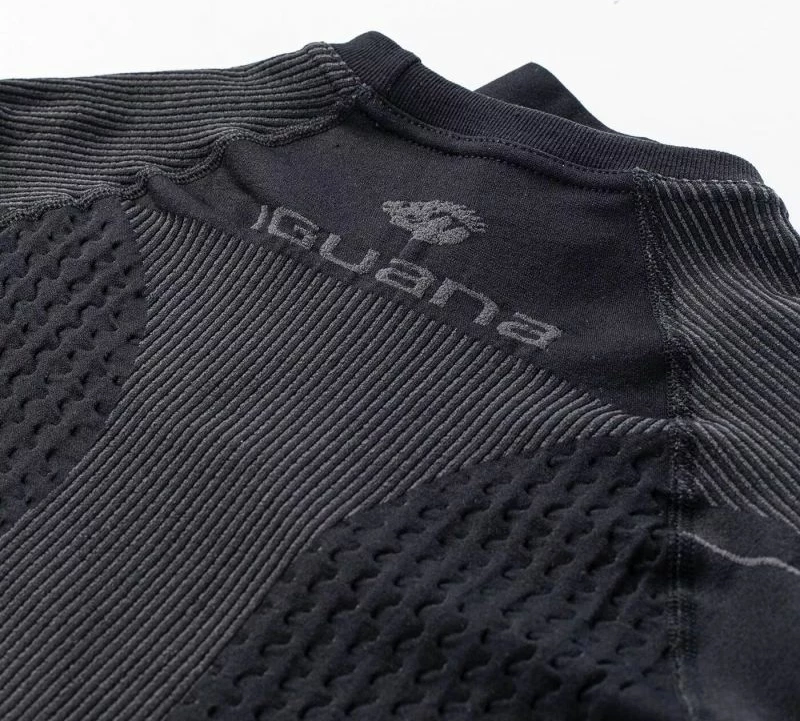 Termo majica za ženske Iguana, črna