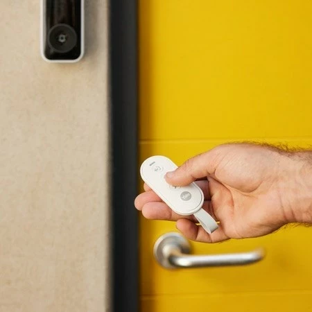 Daljinski upravljalnik za alarm, Yale AL-KF-1A-W, bel