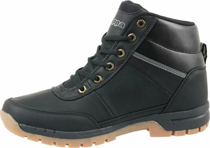Superge Kappa Bright Mid Light M, visoke, črne, moške