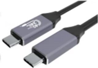 USB4 Type-C kabel GEMBIRD CCBP-USB4-CMCM240-1.5M, 1,5 m, črn