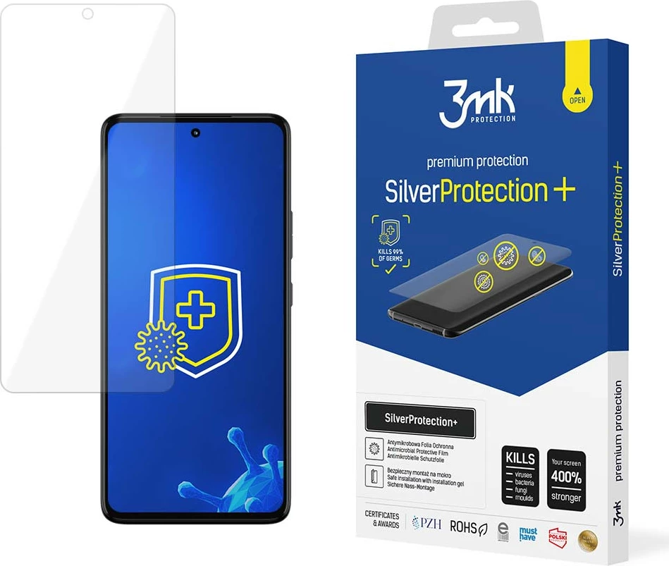 Zaščitna folija 3mk SilverProtection+ za Motorola Moto G72, prozorna