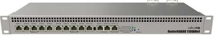 Močan usmerjevalnik MikroTik RB1100AHx4, Ethernet WAN, Gigabit Ethernet, nerjaveče jeklo Močan usmerjevalnik MikroTik RB1100AHx4, Ethernet WAN, Gigabit Ethernet, nerjaveče jeklo