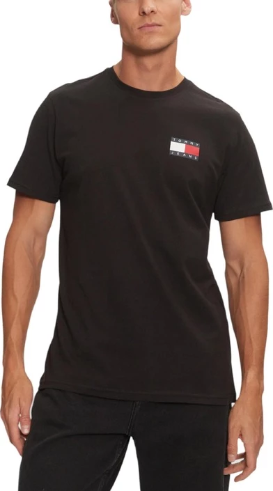 Majica za moške Tommy Hilfiger Jeans, črna