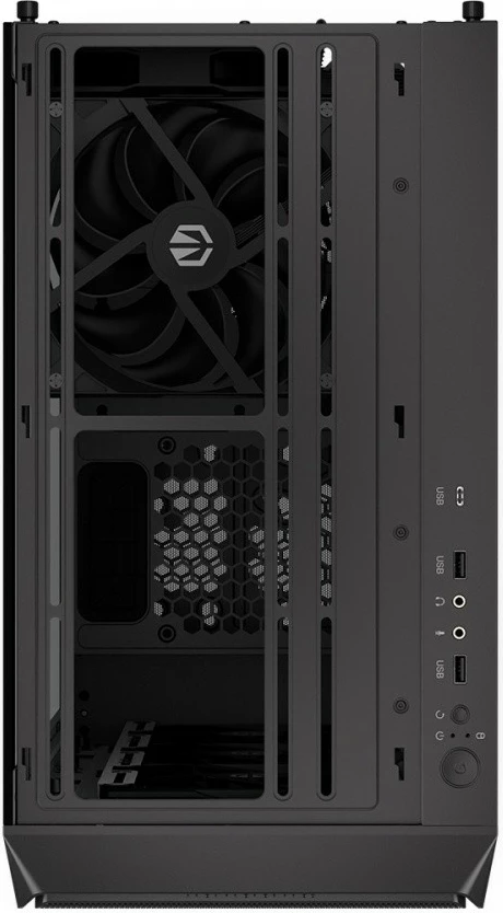 Midi tower ohišje z dobro zračno prepustnostjo, Endorfy Arx 500 Air EY2A010, ATX/Micro ATX/Mini ITX, 5 ventilatorjev, črno