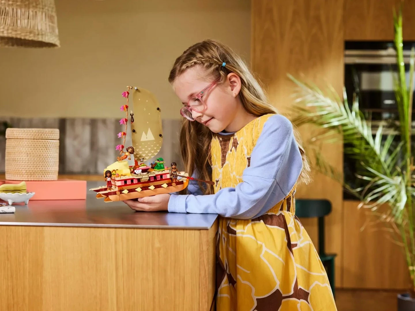 Kanoa za avanturo Moana, LEGO Disney 43270