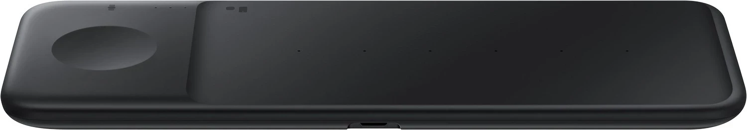 Brezžični polnilec za tri naprave Samsung Trio, črn