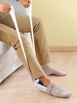 Naprava za obuvanje nogavic SUNDO Frotte, modra