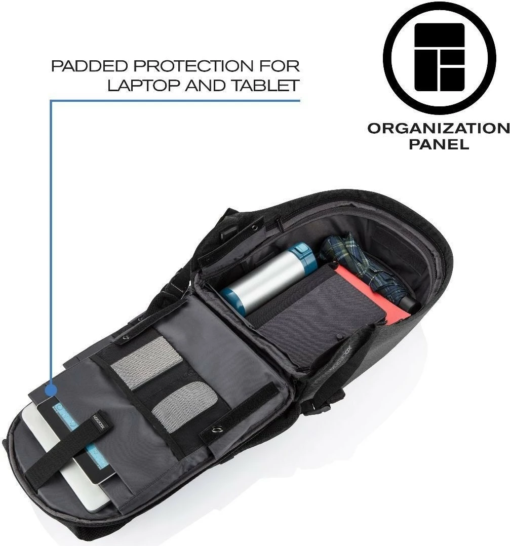 Nahrbtnik za prenosnik 15,6", 16 L, XD DESIGN BOBBY HERO REGULAR, siv