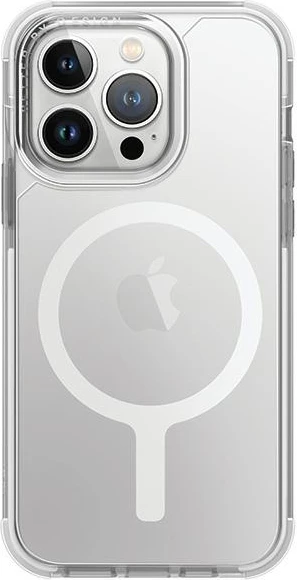Ovitek z magnetom za polnjenje UNIQ Combat Magclick za iPhone 15 Pro Max, bel