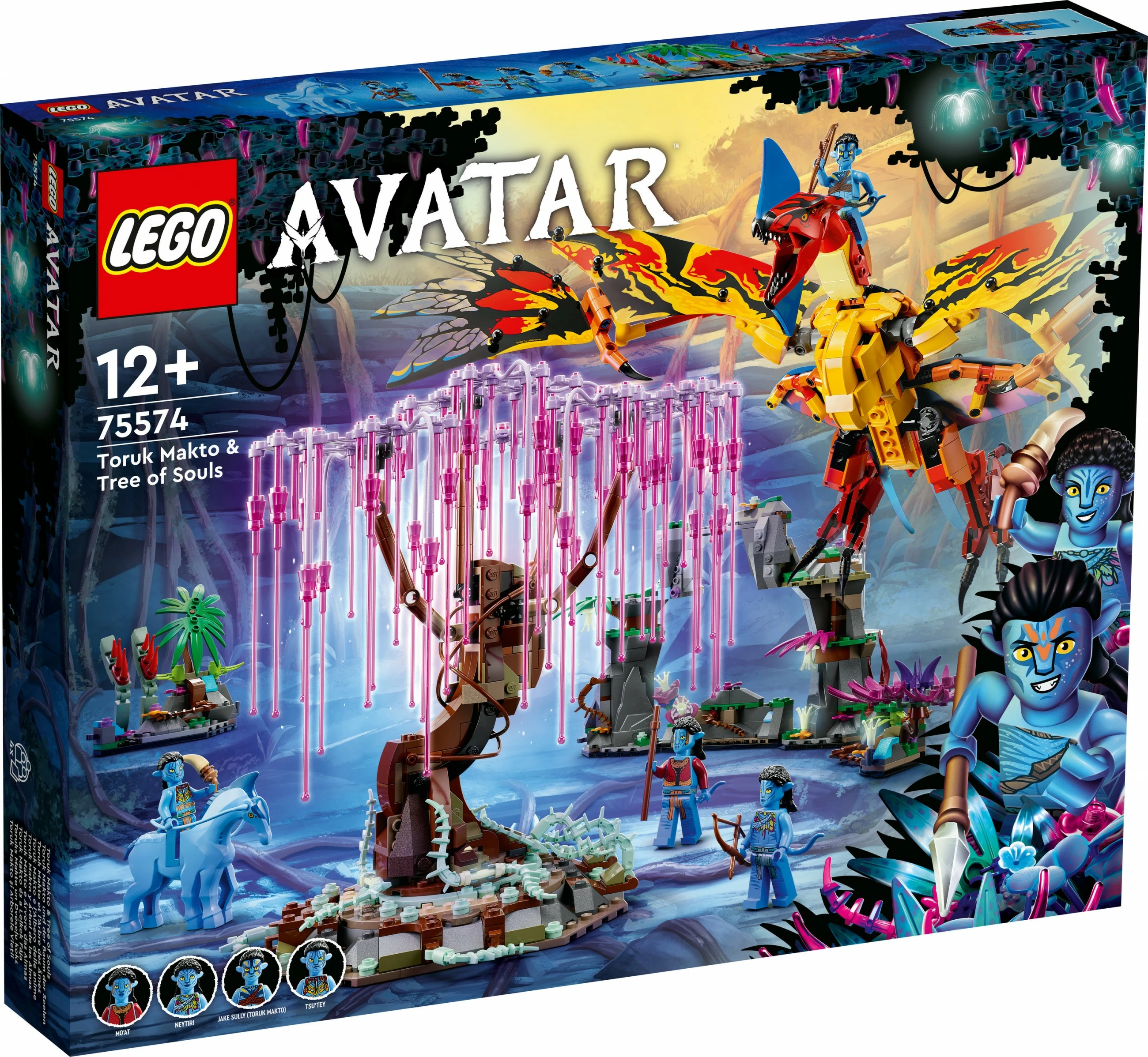 Set za gradnjo Avatar Toruk Makto in Drevo duš, LEGO, 1212 kosov, plastika, večbarven