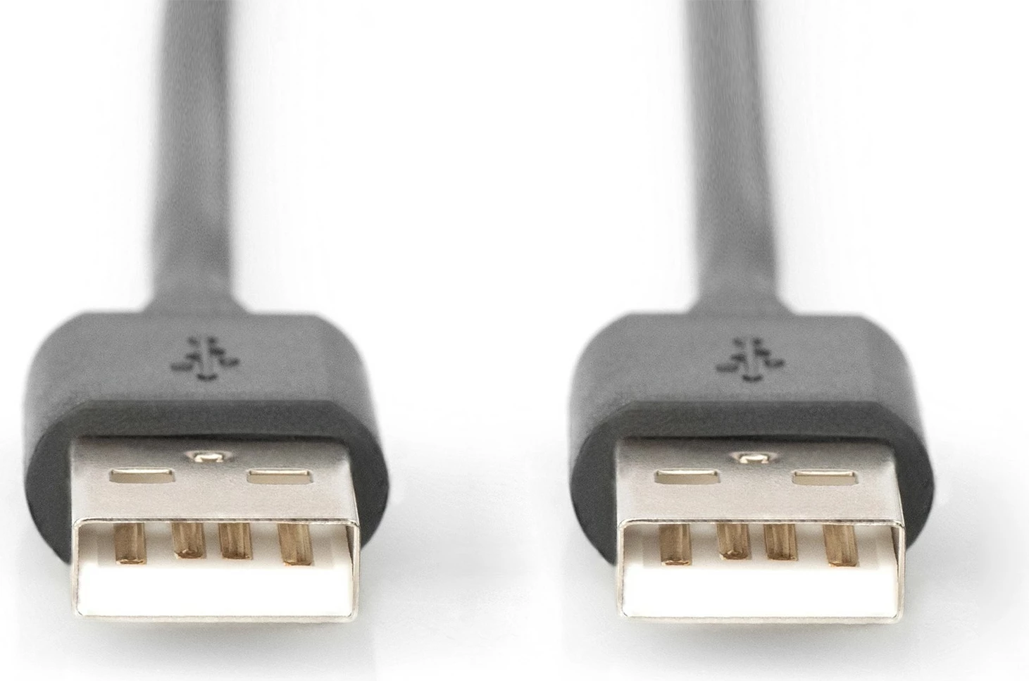 USB kabel 2.0, Digitus, 5 m, USB A moški/moški, črn