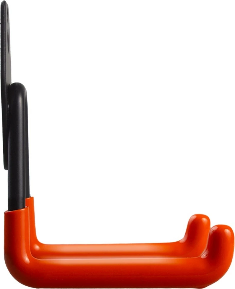 Stenska nosilna polica za garažo Maclean MC-442, jeklo, 70 kg, črno/oranžna