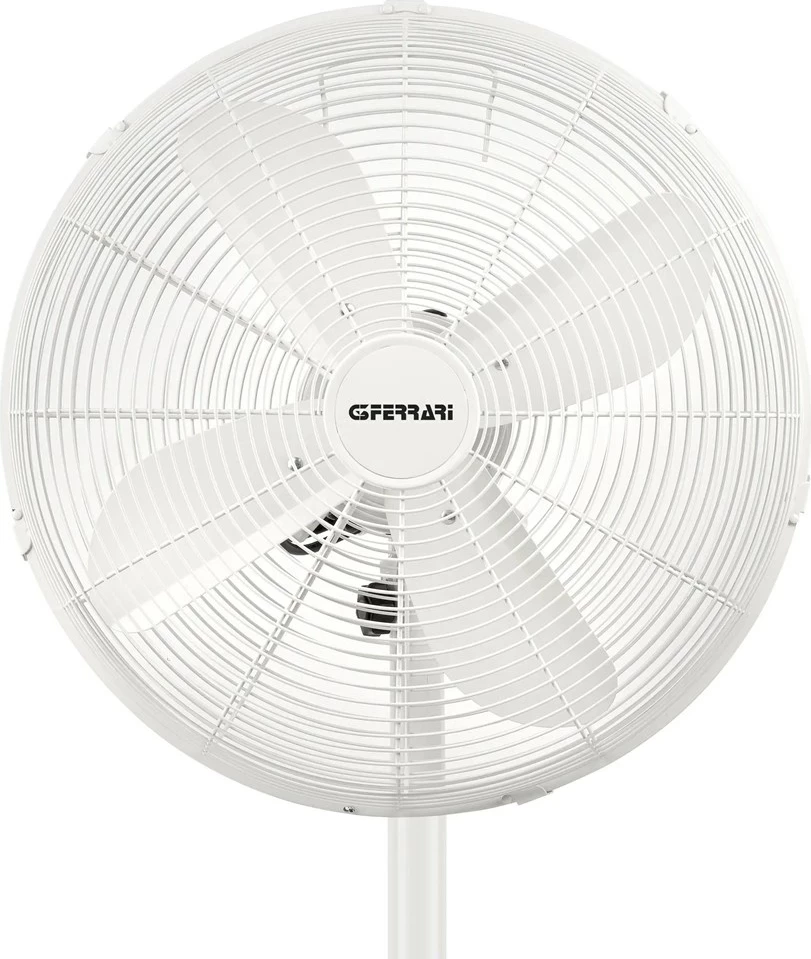 Ventilator talnega tipa G3FERRARI G50054, mehaničen, 40 cm, bel