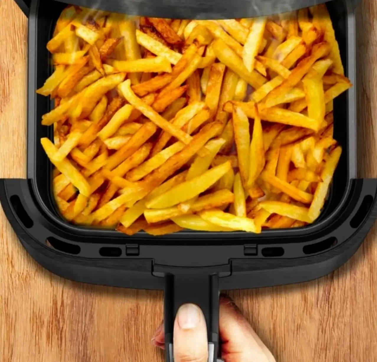 Friteza z zrakom in žar Tefal Easy Fry & Grill, 4,1 L, črna