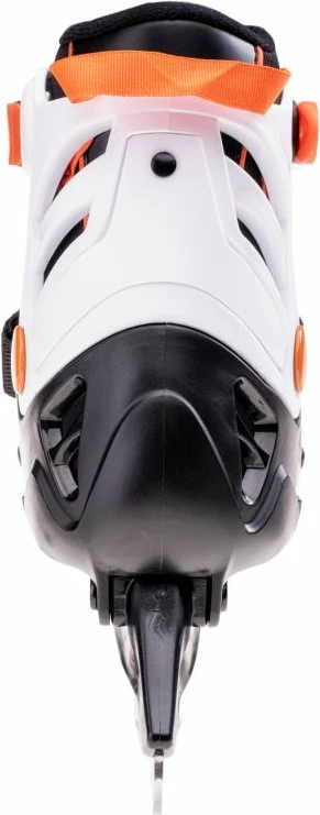 Drsalke za na led za otroke Coolslide, bele-oranžne