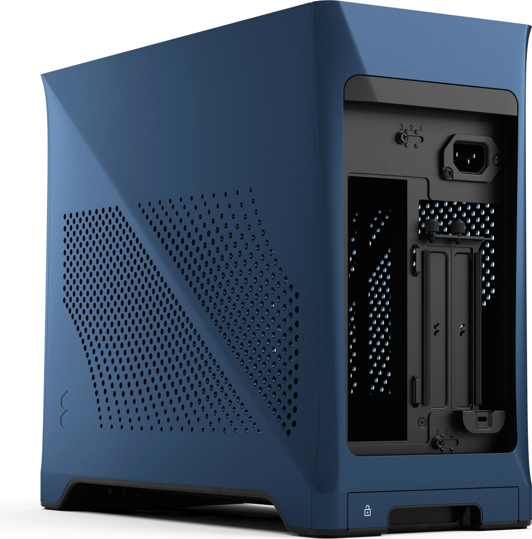 Računalniško ohišje Mini Tower za računalnik Fractal Design Era 2, 2,5", modro