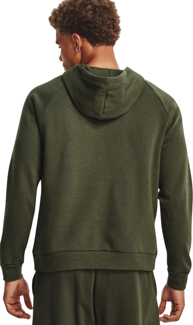Pulover z kapuco za moške Under Armour, zelen