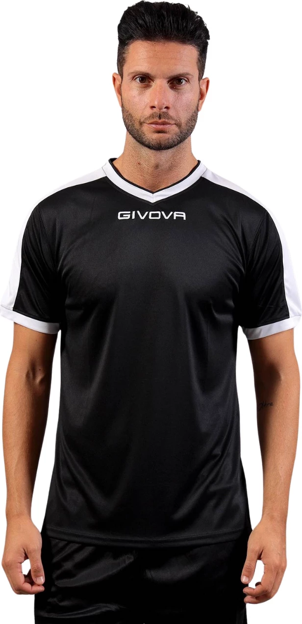 Športna majica Givova unisex, črna